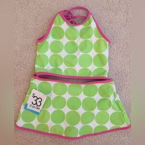 NWT Patsy Aiken Two-Piece Swimsuit Size 8